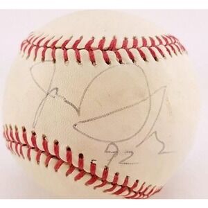 Spalding Official League Baseball Autographed Signature Jermaine Dye Collectable